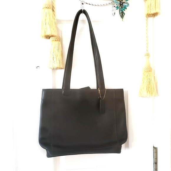 Vintage Coach Bleeker Bucket bag Slate blue - Picture 4 of 7